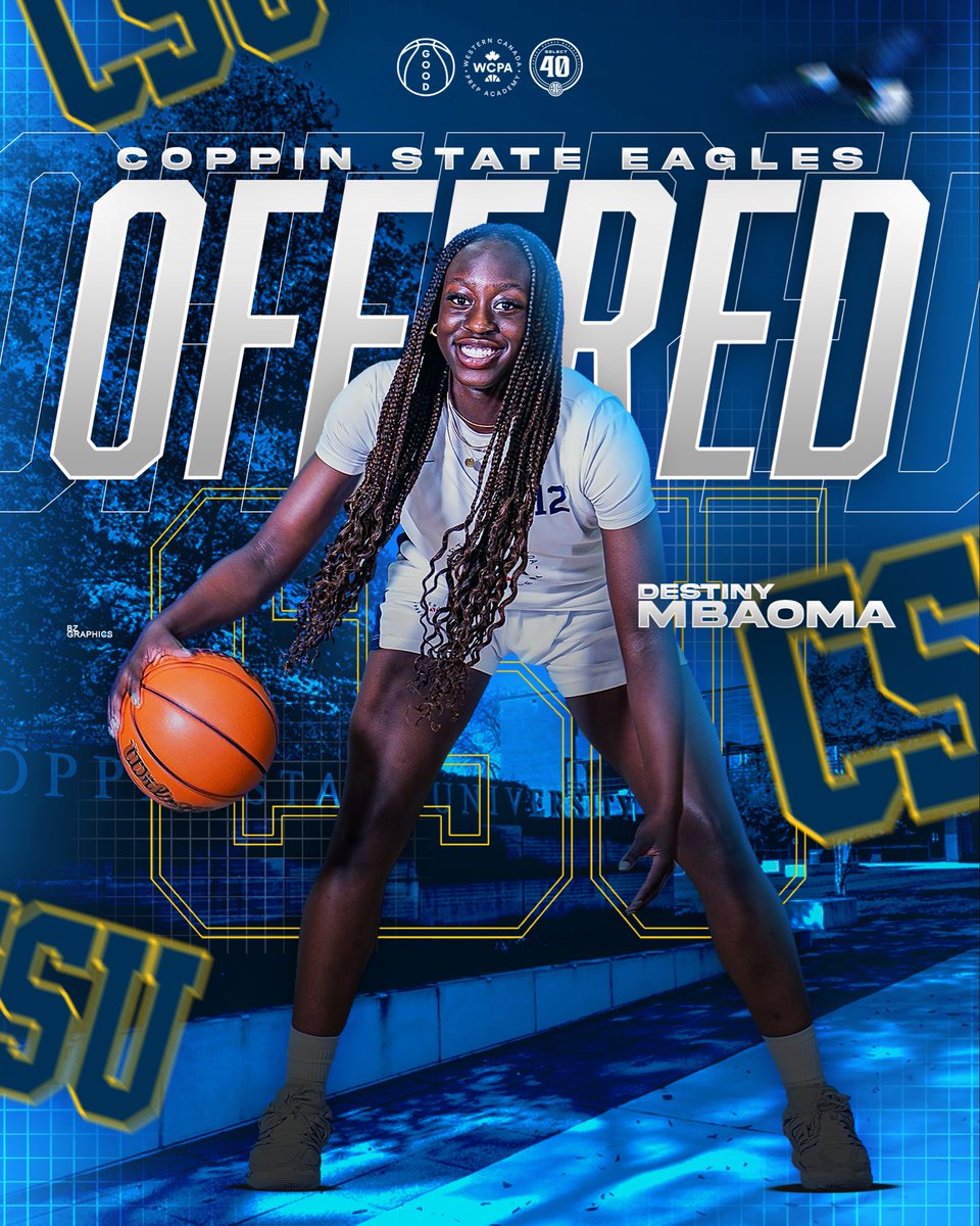 GOODHoopsCo's tweet photo. 📰: Destiny Mbaoma (‘27) has received an offer from Coppin State WBB (@CoppinStateWBB ) 🦅. https://t.co/5IHOqGMmDH
