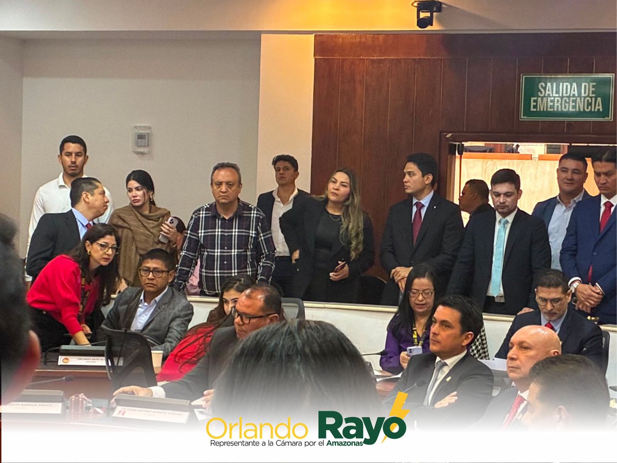 OrlandoRayo_'s tweet photo. Asumimos esta nueva etapa con responsabilidad y compromiso desde la Comisión Cuarta de la Cámara de Representantes, trabajando por los intereses del Amazonas y por decisiones que contribuyan al desarrollo y bienestar de nuestros territorios. ¡La Voz del Amazonas sigue presente en el Congreso!
@infopresidencia @CCongresoCol