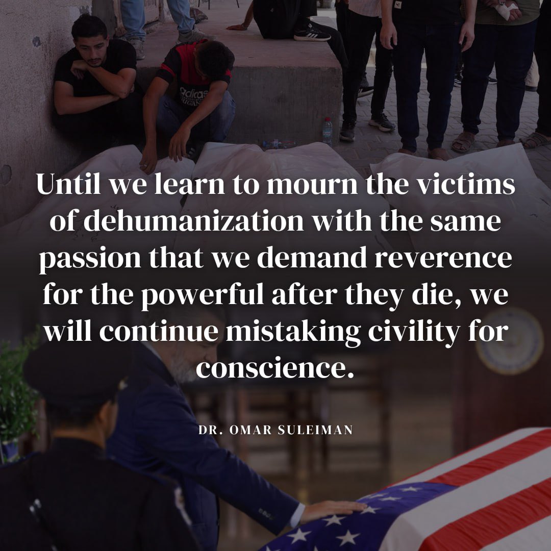 omarsuleiman's tweet photo. Lindsey Graham said he almost cried out of joy when the war on Iran started. Well, the mothers of the 120 schoolgirls in Iran senselessly bombed surely cried too. The thousands of parents who lived to see their children killed in Gaza cried as well. And Graham has a lot to do with their tears.