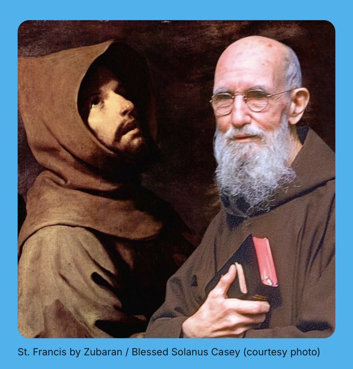TeresaTomeo's tweet photo. 7 Similarities Between St. Francis of Assisi and Blessed Solanus Casey by @TeresaTomeo
https://t.co/EHhaTqkZ5D
#ChurchPOP @Church_Pop #EWTN #Saints https://t.co/HLqudRvbkk