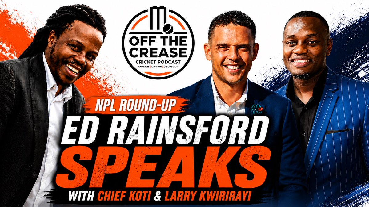chiefkoti's tweet photo. @kwirirayi & I had a chat with @nplzimbabwe Manager @EdRainsford to unpack the biggest talking points from the National Premier League.

Plus, exclusive post-match interviews with Jonathan Campbell @Rangers_cc_ and Clive Madande @OH_Cricket .

Like. Subscribe. Share. Help us build the biggest digital home for @ZimCricketv.

Watch Now: https://t.co/wdss0cW6Uj

#VukaUgezeUbangene #OffTheCrease #ZimbabweCricket #NPL #CricketX