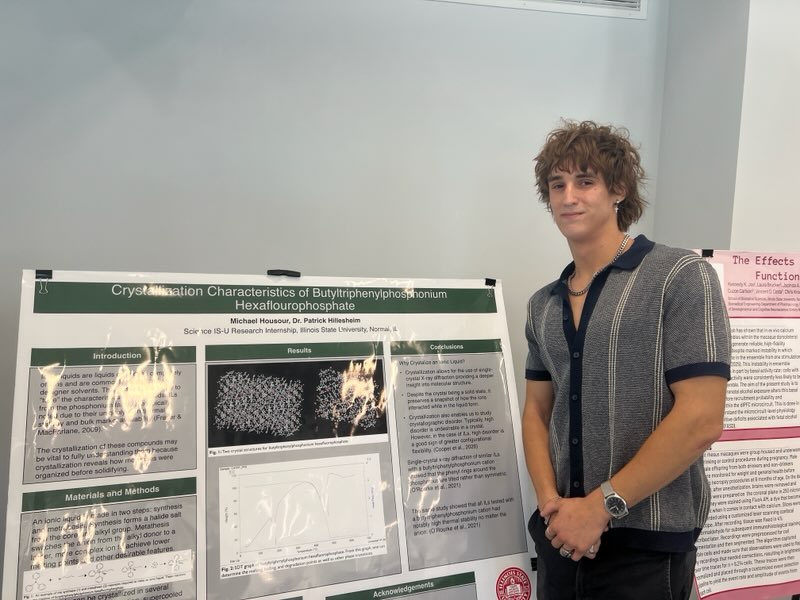 ISUResearch's tweet photo. 30 #RedbirdScholar students presented on their research projects today @CeMaST_ISU's 2nd Annual Summer of Inquiry Symposium. Most of the participants are Science IS-U Scholars @IllinoisStateU. Second-year Scholars researched with faculty in @ISUBio, @ISUChemistry, @ISUKinesandRec and @NursingISU as part of an 8-week paid internship, while first-year Scholars presented their personal civic action plans developed through The Civically Engaged Scientist summer course: https://t.co/psE0vVPKLd