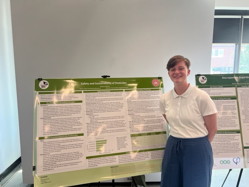 ISUResearch's tweet photo. 30 #RedbirdScholar students presented on their research projects today @CeMaST_ISU's 2nd Annual Summer of Inquiry Symposium. Most of the participants are Science IS-U Scholars @IllinoisStateU. Second-year Scholars researched with faculty in @ISUBio, @ISUChemistry, @ISUKinesandRec and @NursingISU as part of an 8-week paid internship, while first-year Scholars presented their personal civic action plans developed through The Civically Engaged Scientist summer course: https://t.co/psE0vVPKLd
