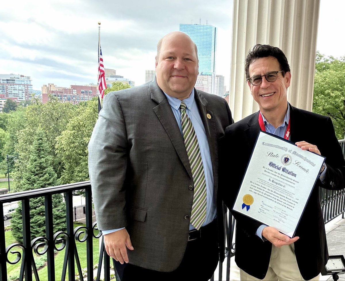 APIC_USA's tweet photo. 🎉Honored to represent the APIC at a special recognition ceremony by @PaulFeeneyMA on the floor of the MA State House.  🦞🐟 https://t.co/Gh0fYDzYWl