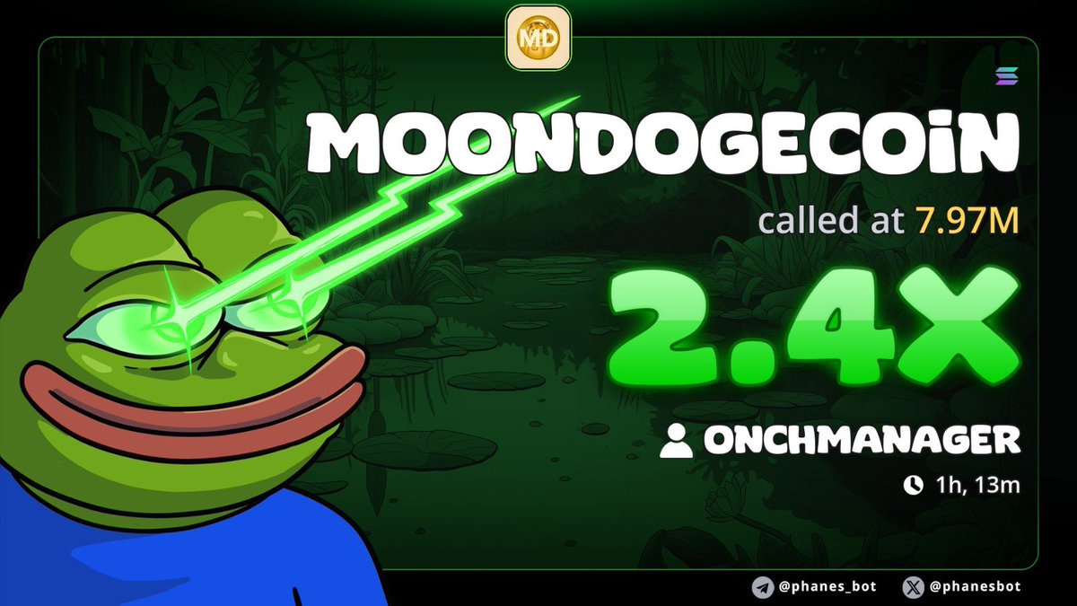 onChainmander's tweet photo. 2.4x in just 45 minutes? To be honest, it even took longer than I expected.

We’re continuing to make gains in our private Telegram group. We’ll be opening it up to the public soon.

The real question is, will you be among the first to join? https://t.co/1aCfS5szDq