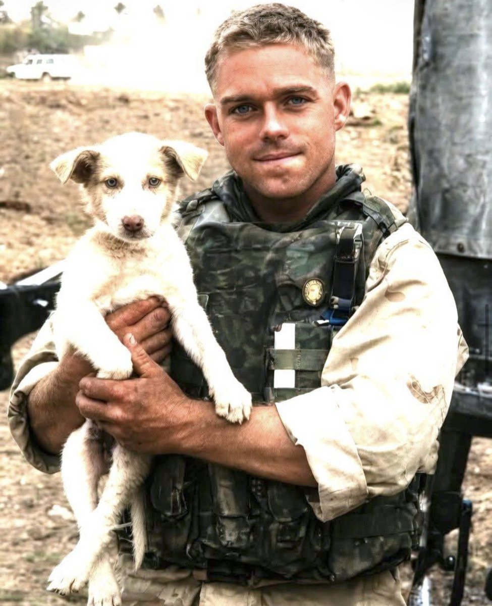MilitaryCooI's tweet photo. US Marine Corporal Matthew Henderson was Killed In Action on May 26, 2004, in Al Anbar Province, Iraq. The 25 year old squad leader was on his 2nd deployment to Iraq and in the final weeks of his tour when he volunteered for a dangerous mission.

On that day, while leading his squad on a route clearance patrol sweeping for improvised explosive devices (EDs) and repairing major roads an IED detonated. Matthew courageously warned his men to take cover, but he and two fellow Marines, including Kyle Codner, were killed in the blast.