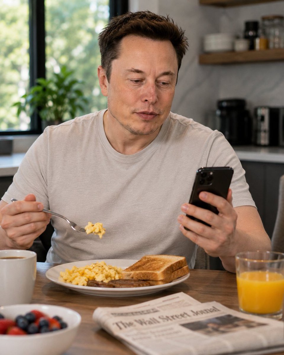 FanStarShipCEO1's tweet photo. 📱🍳 Do you use your phone while eating breakfast? 🤔

📵 Never
😅 Sometimes
📱 Almost every day
🍽️ I prefer a phone-free breakfast https://t.co/KWKerlKePM