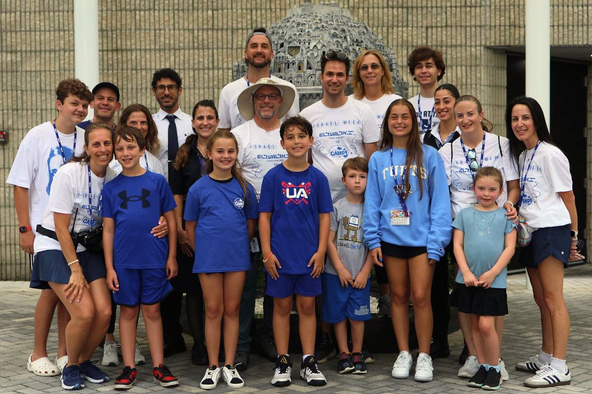 ELALUSA's tweet photo. From the skies to summer camp! ✈️

Earlier this month, three of our EL AL flight attendants touched down at the Levis JCC Marleen Forkas Summer Camp in Boca Raton, FL, to wrap up the camp’s Israel Week in style. The crew toured the grounds, connected with campers, shared what life is like at 35,000 feet—and topped it all off by judging the camp's lip sync contest.

We are proud to sponsor Israel Week for the second year running and be part of such a special community celebration.