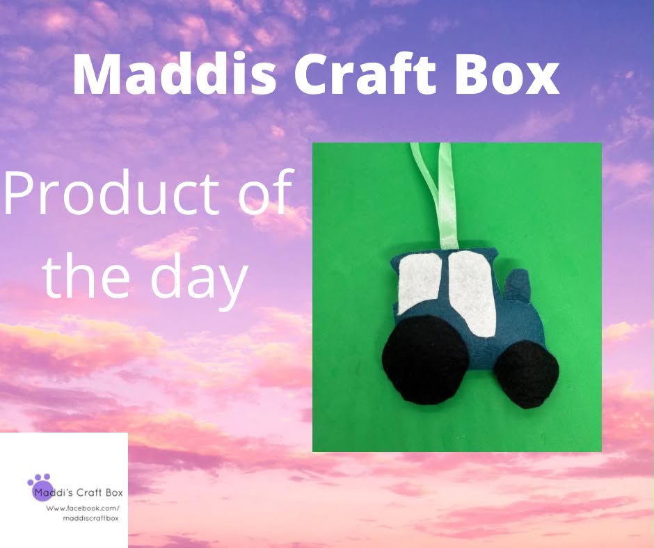 Maddiscraftbox's tweet photo. Product of the day- Felt tractor. Find it on our Facebook page.
π
#MHHSBD #productoftheday https://t.co/bxQYWLXJmG