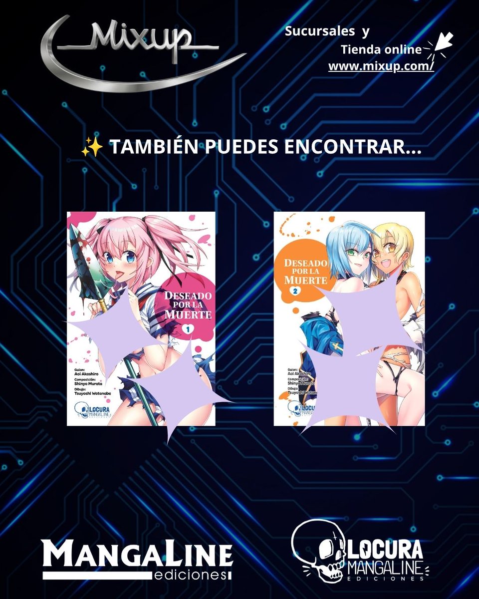 MangaLineMX's tweet photo. Consulta las sucursales participantes y la tienda en línea.
🔗 https://t.co/GkanMQ0pBQ
🔺 Disponibilidad dependiendo de la sucursal.
🔺 Algunos títulos incluyen extras; otros pueden no incluir separador y/o postal.
#MangaLine #Mixup https://t.co/O9lvM8tu5j