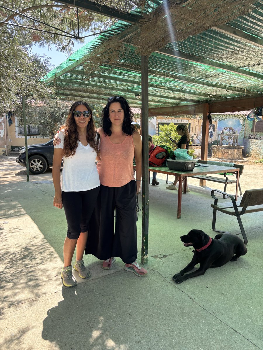 EscalanteMarisa's tweet photo. 💚 Hoy nos hemos reencontrado con @AitanaGarridoMM después de días sufriendo por ella y su familia.

🚗 Hemos llenado el maletero de alimentos, que la gente de Madrid ha donado para alimentar a los animales que han huido del fuego 🔥

Gracias @AnimaNaturalis sois enormes 🥰🙌🏽 https://t.co/85ELkmI83I