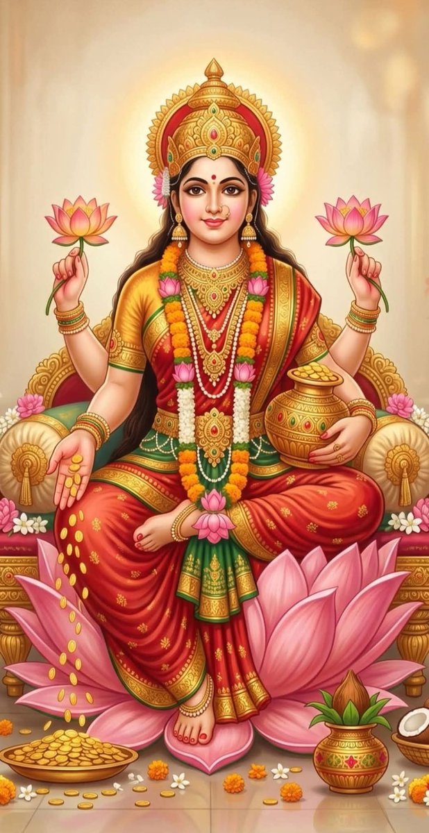 HiNdU05019434's tweet photo. ‼️🟢#ॐ_विष्णु_प्रियाये_नमो_नमः 🟢‼️ 

⚡महालक्ष्मी नमस्तुभ्यम, नमस्तुभ्यम सुरेश्वरि।⚡
⚡हरि प्रिये नमस्तुभ्यम, नमस्तुभ्यम दयानिधे।।⚡

❣️आपका दिन शुभ और मंगलमय हो ❣️ 

 🪷🔥🪔#ॐ_महालक्ष्मै_नमो_नमः 🪔🔥🪷
   🔔🙏⛳#जय_माँ_भवानी⛳🙏🔔
   🛟🔴 🌞#शुभ_शुक्रवार_वंदन 🌞🔴🛟 https://t.co/XzTThEG6zq