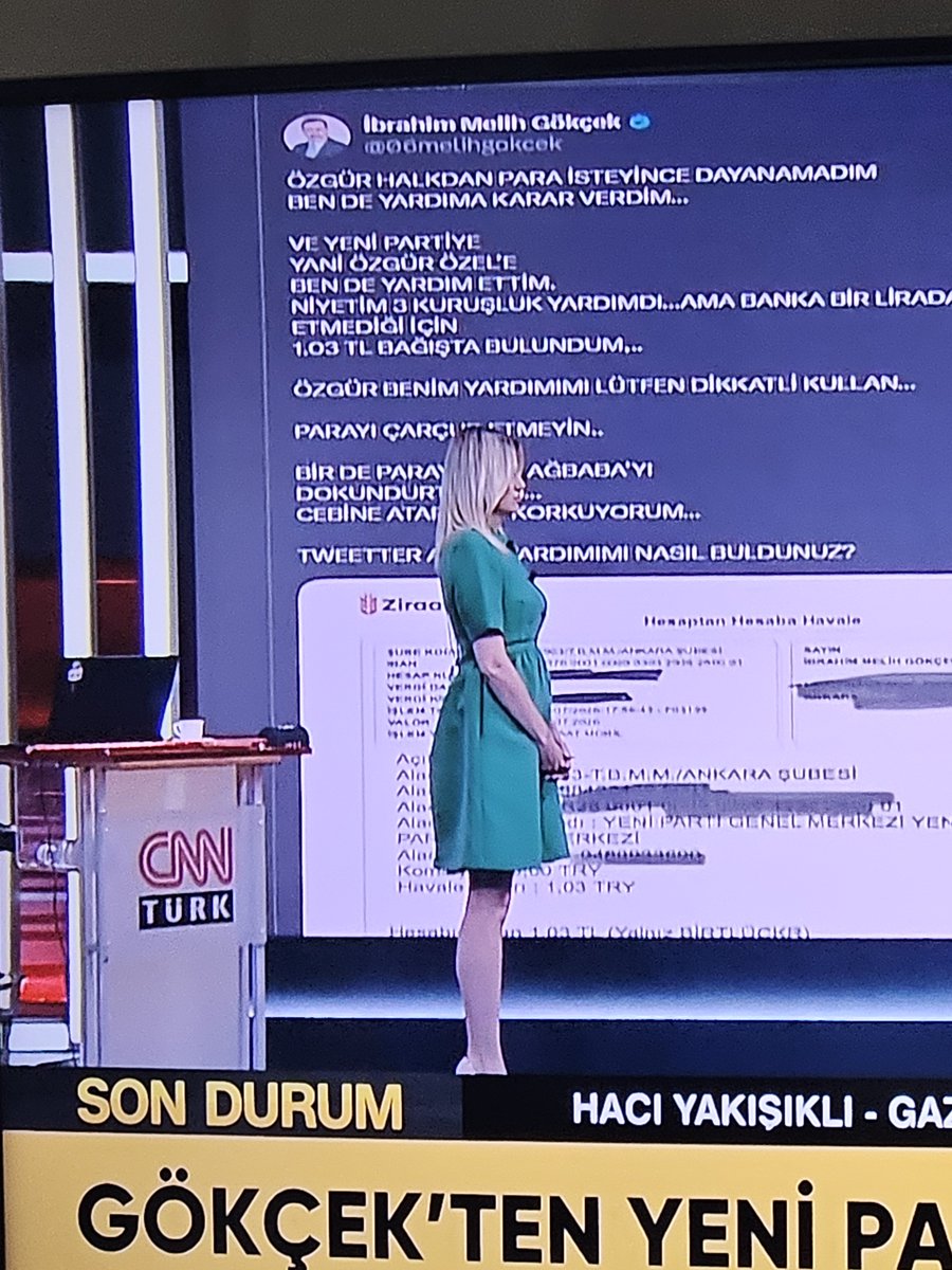 RaCaLLoNe's tweet photo. @06melihgokcek Başkanım @cnnturk desiniz 🤣 https://t.co/xXpb816nXP