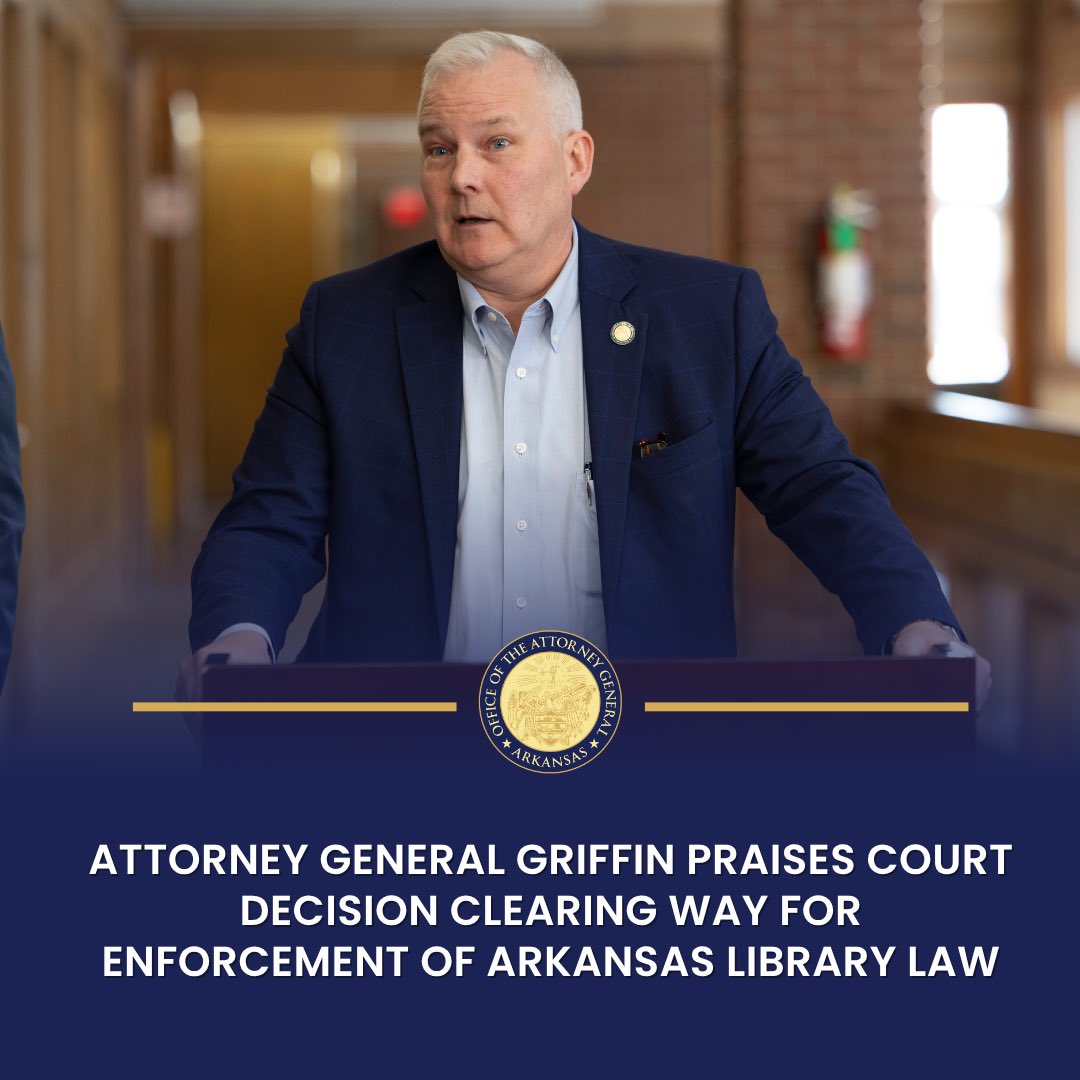 Attorney General Tim Griffin tweet media