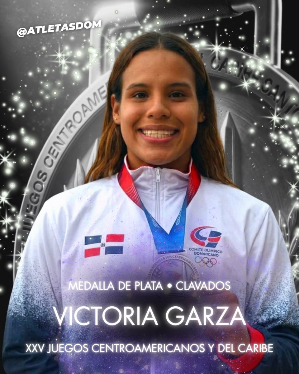 atletasdom's tweet photo. Nuestra atleta Victoria Garza🏊‍♀️🇩🇴 quien a mucha honra representa a nuestro país en clavados🏊🇩🇴 desde hace varios eventos internacionales a pesar de sus orígenes mexicanos, logra medalla PLATA🥈en clavados femenino de 10m #PlatanoPower #OrgulloDominicano #SantoDomingo2026 https://t.co/1hZNAMHWh5