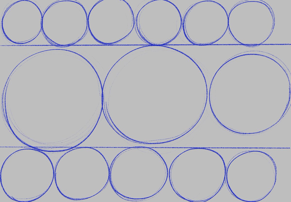 GthaChamp's tweet photo. Drawing practice: Day 3
Fundamentals - More circles
#art #artist #practice #fundimentals #drawing https://t.co/UOL7HVzhXn