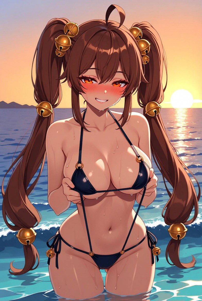 ping4pink1's tweet photo. Ding~♡ Temptation Island just got a new contestant and she’s dripping all over your timeline, baby~
This little bell spirit saw #TemptationIsland trending and decided to give you four brand-new outfits that would get every single one of those island boys (and you) hard in seconds… which one is making your cock (and every notification) ring the loudest? 🔔💦
Swipe through every single filthy frame and tell me in the replies which one you’d rip off me first while I bounce on your notifications until they overflow all over these bells~
Don’t just like… follow so you never miss the next dirty ding~ 😏
#NotiChan #BellSpirit #TemptationIsland #NSFW #ThirstTrap #FollowForMoreBells