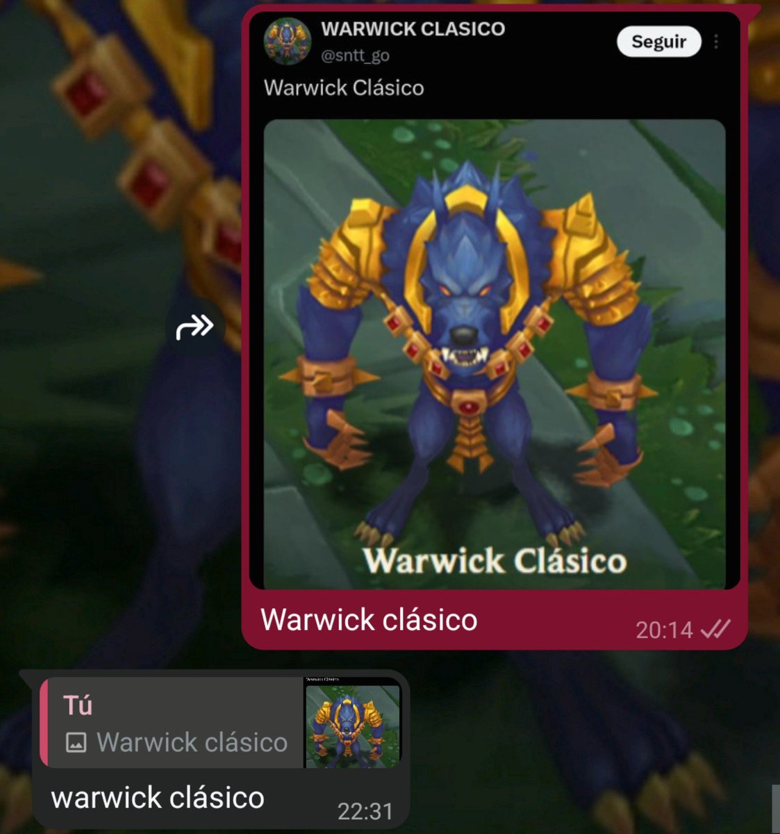 xmatall's tweet photo. Warwick Clásico https://t.co/1kZRM9xjVj
