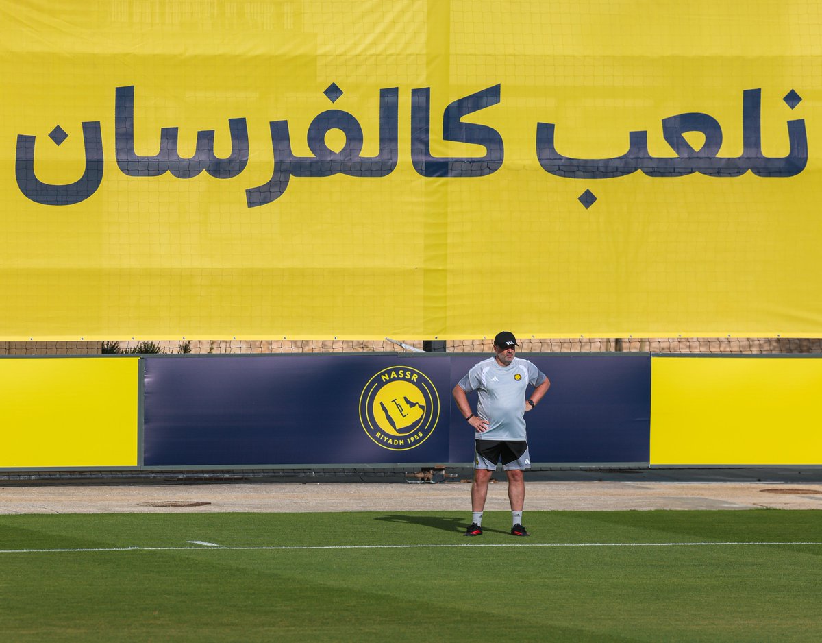 AlNassrFC's tweet photo. في الملعـب نعمـل .. ومنه بإذن الله نحصـد 💛 https://t.co/lzgnuJlx49