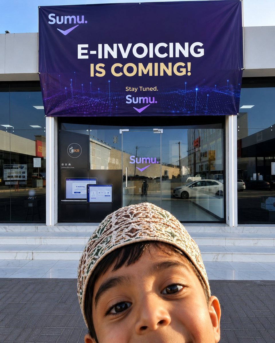 sumuofficialom's tweet photo. E-Invoicing is Coming!  

Stay Tuned.
 #EInvoicing #Oman #SMEs #BusinessSoftware #DigitalTransformation #FinTech #InvoiceManagement #Accounting #Entrepreneurs #Sumu #TheBusinessPlatformBuiltForOman #ComingSoon https://t.co/SueJofnPbs