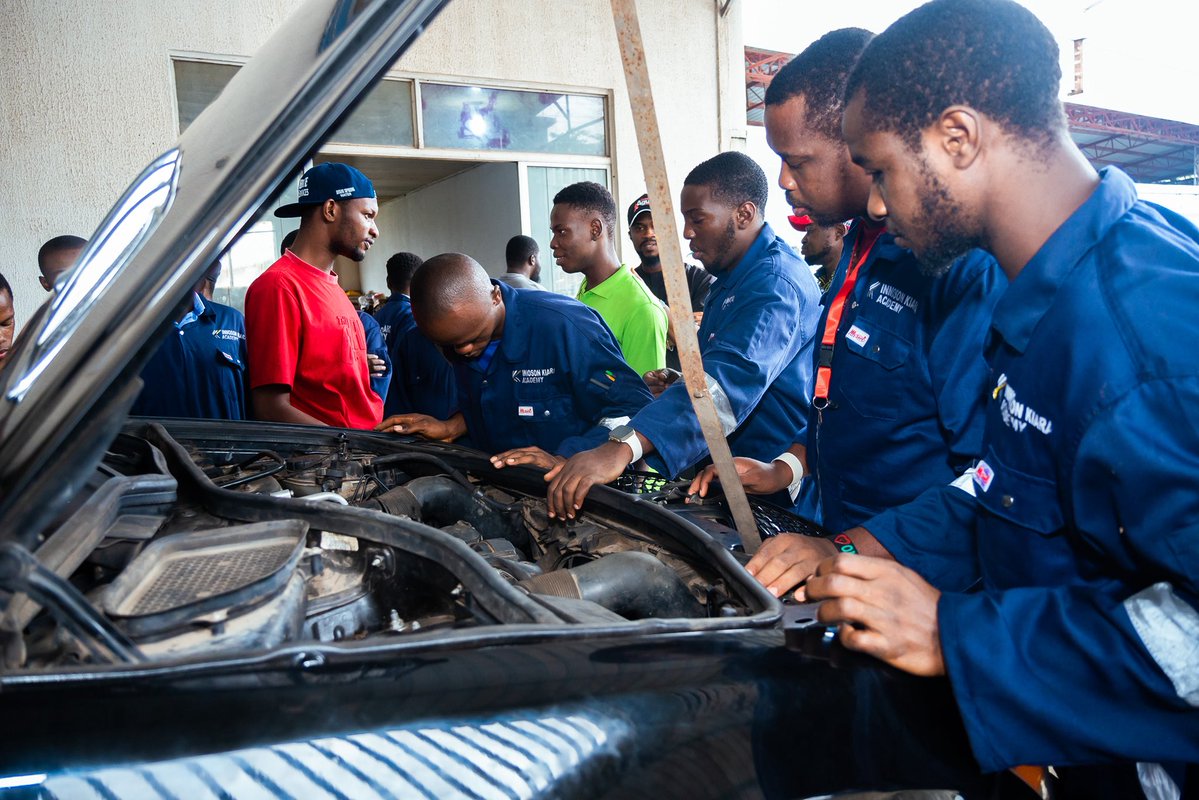 buezeofobuike's tweet photo. Earlier today, I visited our hard-working Aguata youths who are being sponsored by my team and I, to undergo months of training on auto mechanics and vehicle body building at the Innoson Kiara Academy, Nnewi. 

Since three months ago, the beneficiaries have been undergoing practical training in the academy on full sponsorship at the academy covering their full tuition fee, accommodation, training manuals, personal protective equipment, training ID, feeding support, etc. 

At the Innoson Kiara Academy - a technical and vocational education training Institute for automobile manufacturing and maintenance -, these Aguata youths are being properly tutored on the mechanical and electrical/electronics aspects of vehicle repairs as well as vehicle body building (panel beating and spray painting). 

Among them are:

• Tochukwu Onyejeakor 
• Emmanuel Umealachedo 
• Sopuruchukwu Ogbuagu  
• Kosarachi Ibeagwa  
• Nnaemeka Ikediobi  
• Abuchi Ezeoma
• Somtochukwu Emenike 
• Paschal Umeweraku 
• Victor Emenike 
• Osita Okoli  
• Chimaroke Uchegwanam  
• Evaristus Ibekwe 
• Prince Akunne 
• Ifechukwu Nwankwo  
• Augustine Agodi

As they are in the concluding stage of the training, my team and I visited to not only encourage them but to initiate plans for the next stage of our support to their development. 

We are passionate about developing young people in Aguata LGA because we believe in their ability to shape our future.

May our efforts to shape the lives of these purpose-driven Aguata youths be fruitful.  

For us in Aguata LGA, Impossibility is Nothing.