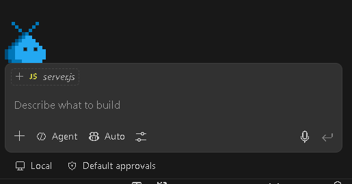MertHemedan's tweet photo. have you seen the "pet" they added to @code  in the latest update?

its so cute :) https://t.co/L6eJjeVDIw