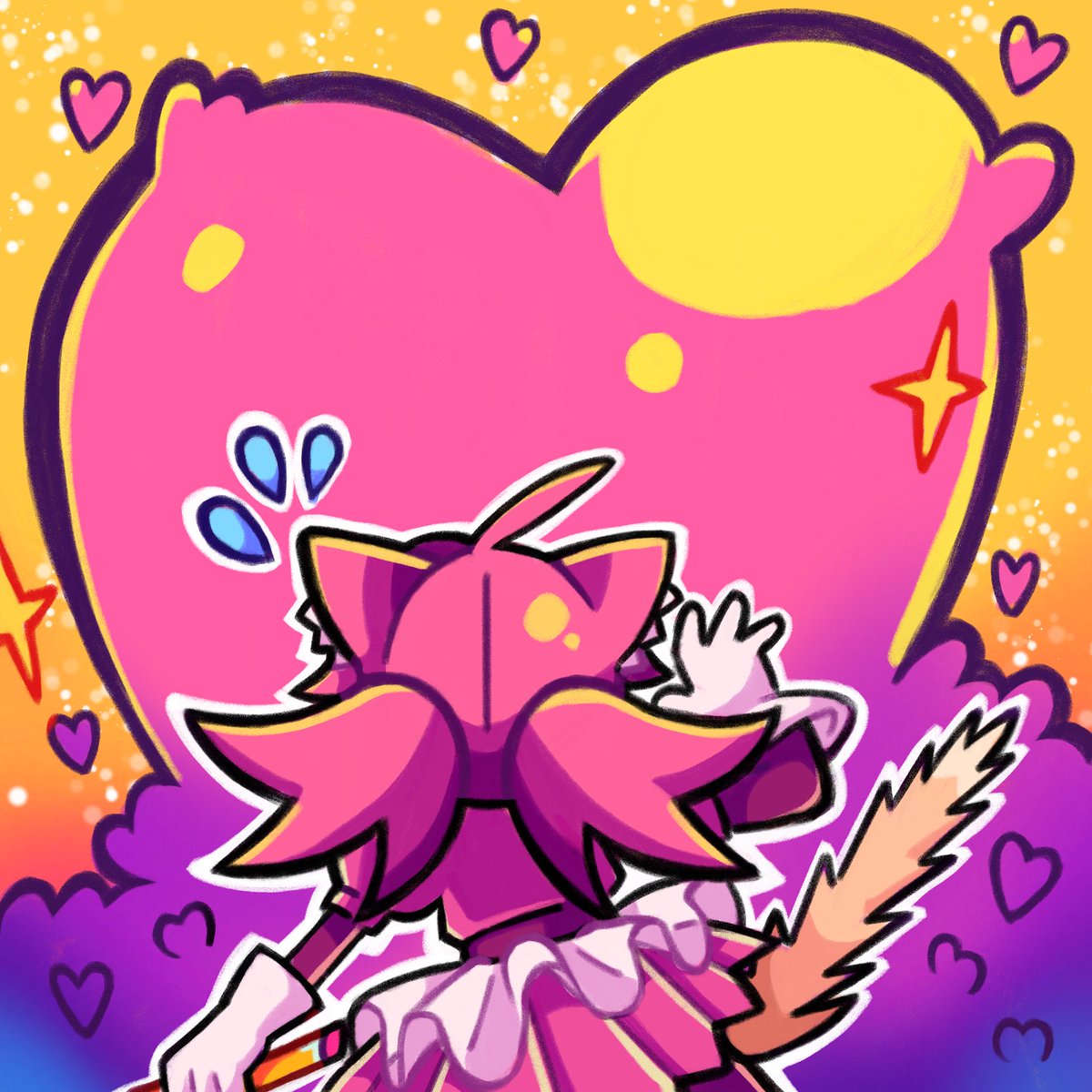 AJbrojoe's tweet photo. Absolute Doki~ Attack 🩷

#deltarune https://t.co/Go6AVs3RAx