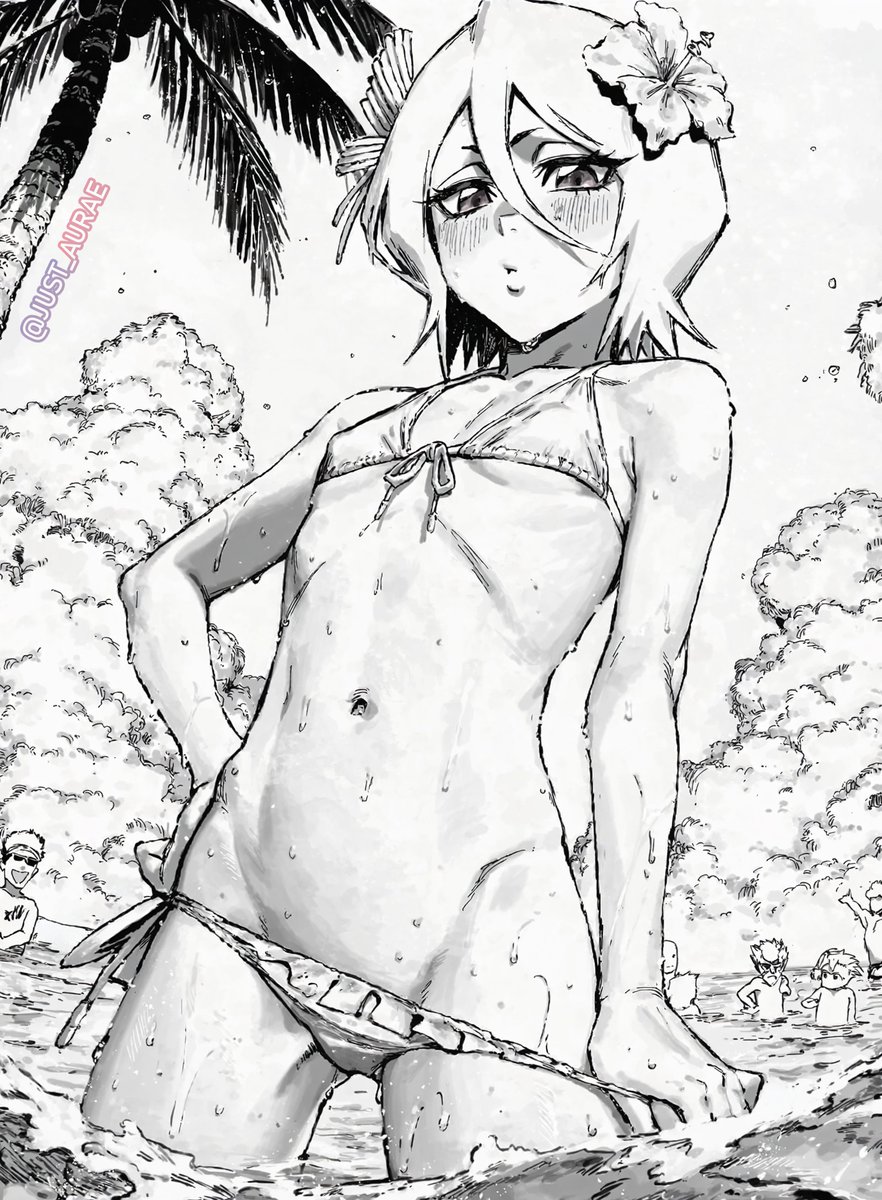 just_aurae's tweet photo. rukia at the beach 🏖️☀️

#rukia #bleach #waifu https://t.co/CxNYEsfn1G