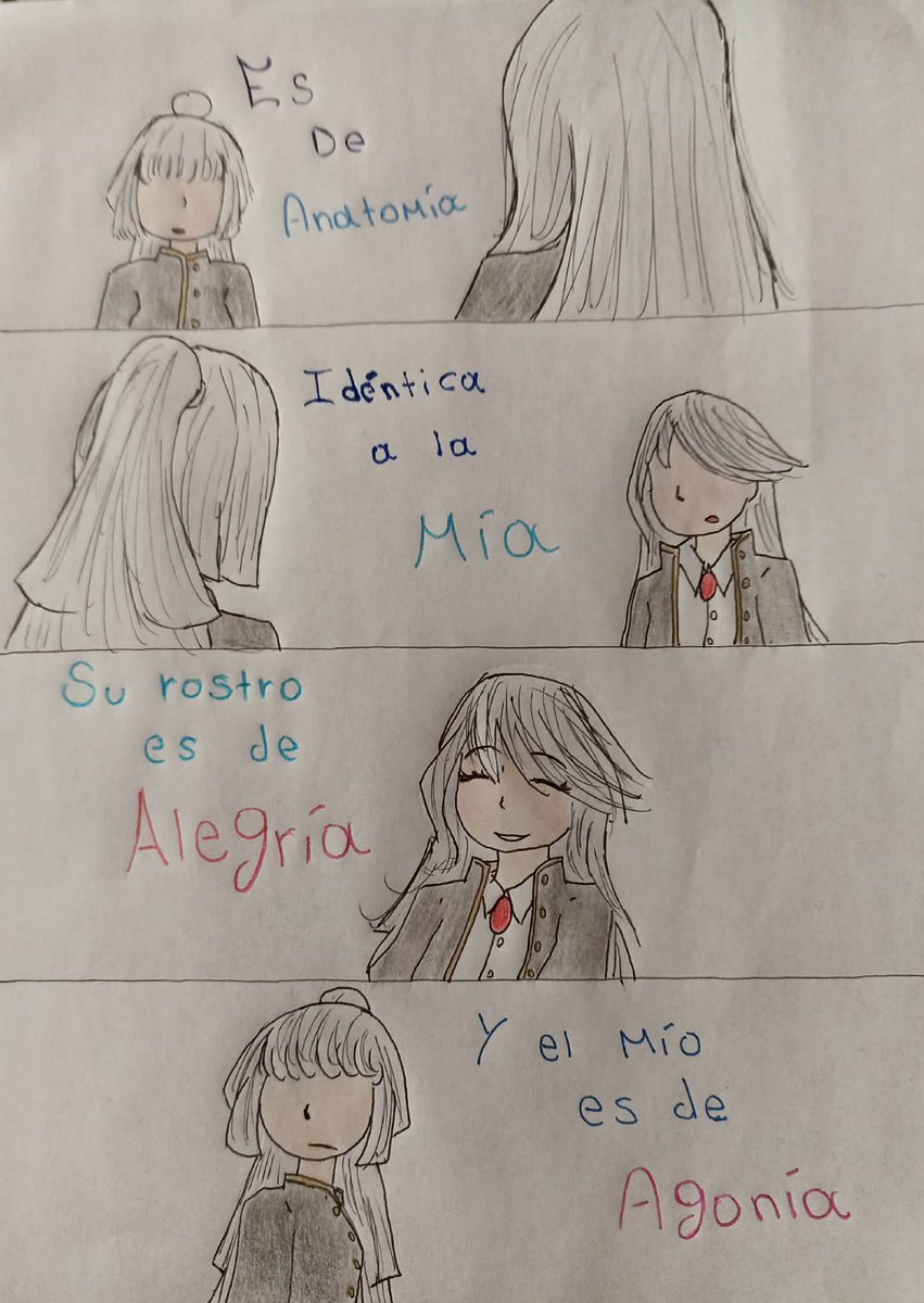 GaleriaBuhoBB's tweet photo. Se que ha pasado tiempo...pero les dejo un cómic de Daisy basada en la canción "intruso" de un trend viral...

 #El_Búho_BB 

#dibujo #Oc #originalcharacter #art #Drawing #MyArt #myartwork #dibujoalapiz #GaleríaBúhoBB #bible #archangel #angel https://t.co/XcGwkSB4BM