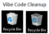 vanderwalr's tweet photo. Vibe Code Cleanup https://t.co/ndw56RDW8L