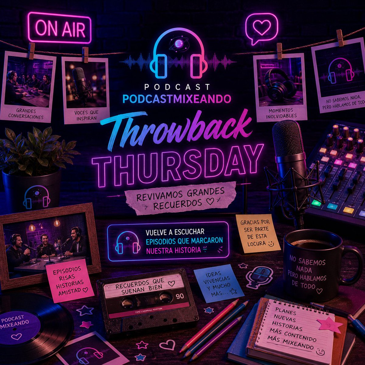 podcastmixeando's tweet photo. ⌚ Recordamos el episodio "Experiencias Universitarias", el debut��de La Barbie

📑 Su particular paso por la U, parciales imposibles y el caos estudiantil

📝 ¡Revívelo ahora!

🚨 https://t.co/TmHdpQRZQE

#TBT #ExperienciasUniversitarias #Viral #EpisodioClásico #Podcastmixeando https://t.co/41nz430hEv