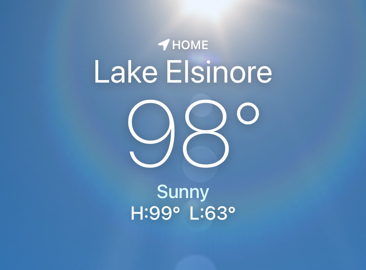 socalgp4's tweet photo. @Urso1FA Humidity here is 20%
I bet yours is higher. https://t.co/PMnh76Uym2