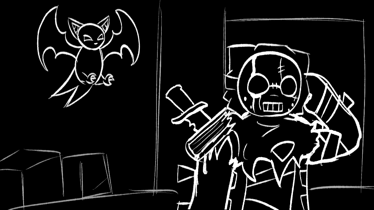 cosmoscite's tweet photo. nosferatu and slasher.. hai guys 
bg + no bg!

roblox + discord user is cosmoscite
#ForsakenLoadingContest https://t.co/E1V3JeOVoj