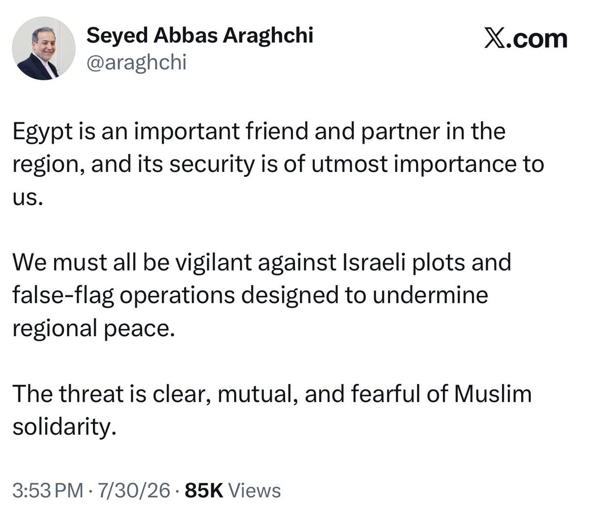 RyanRozbiani's tweet photo. Iran’s Foreign Minister CONFIRMS The Drone Attack on Egypt was NOT Iran https://t.co/pZiHvbyczK