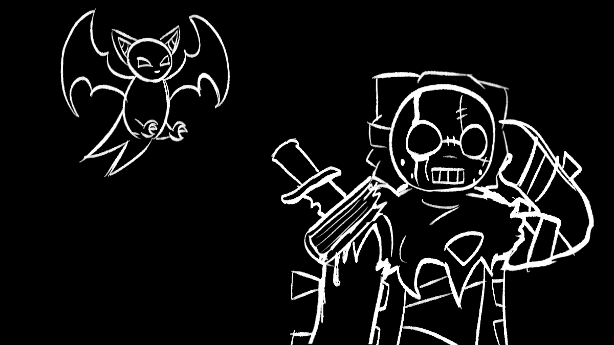 cosmoscite's tweet photo. nosferatu and slasher.. hai guys 
bg + no bg!

roblox + discord user is cosmoscite
#ForsakenLoadingContest https://t.co/E1V3JeOVoj