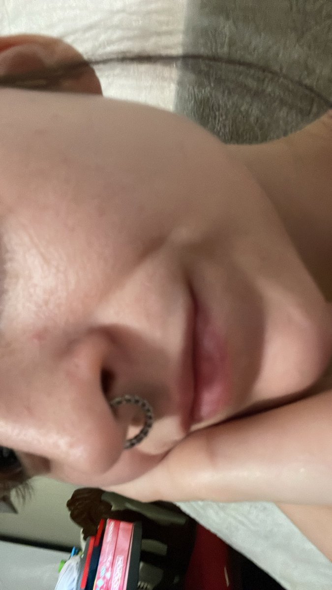 TastyAngel18's tweet photo. I need a new nose ring any ideas? Ooo and I so bad want a new piercing 😫Love my piercings https://t.co/jI2i6xJWmi