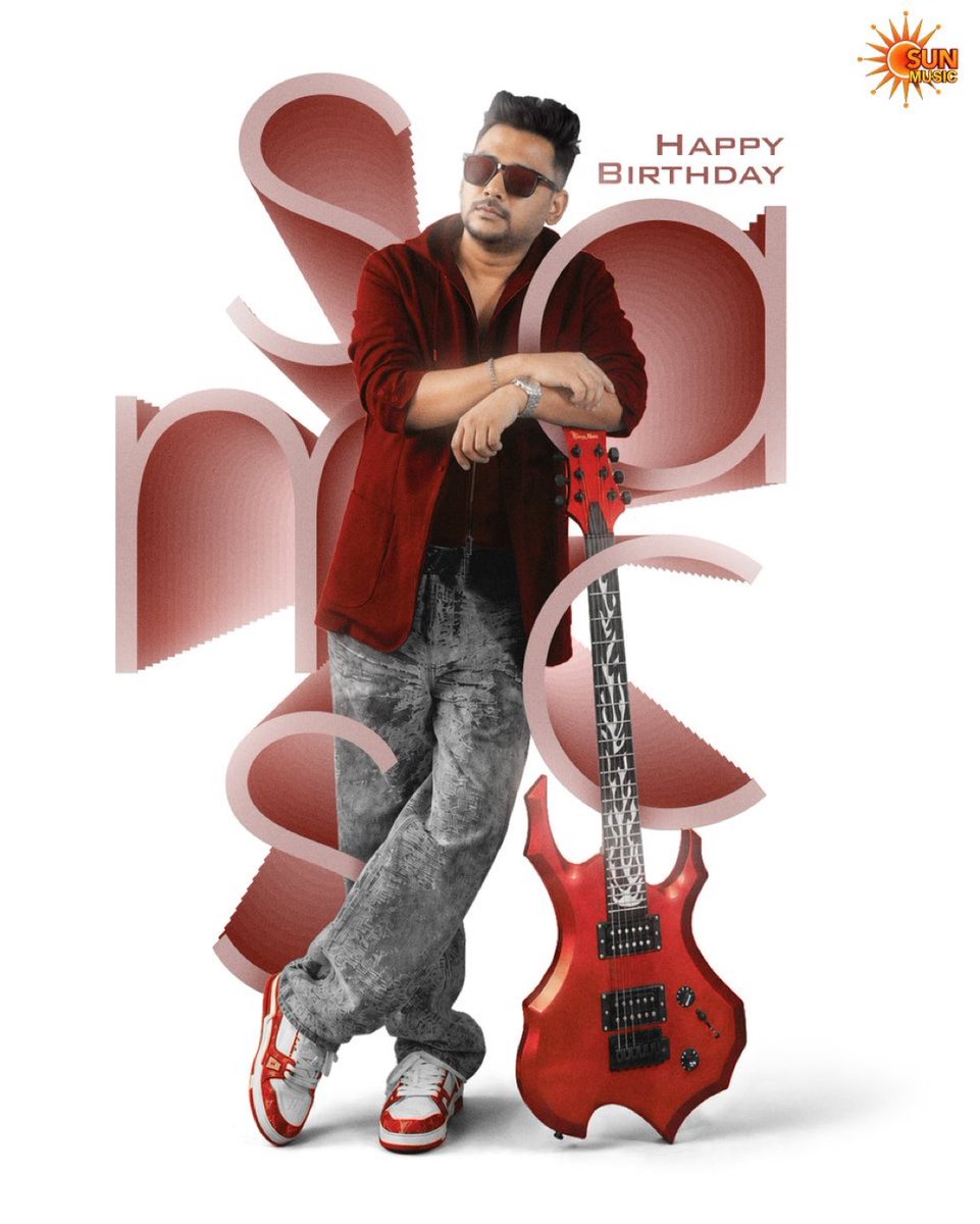 kaushalyadav85's tweet photo. Wish you Happy Birthday to the talented composer @SamCSmusic 🎉
#SunMusic #SamCS #HappyBirthdaySamCS #HBDSamCS https://t.co/J8wPrpFNdf