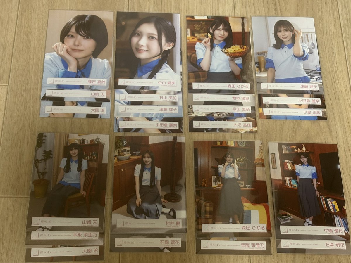 3K0EyFla2's tweet photo. 櫻坂46 生写真 トレ 
Whats KAZOKU? MV制服衣装

【譲】画像①
【求】画像②

郵送トレ📮
手袋開封してます
お気軽にお声掛けください https://t.co/RQdqZFQxnx