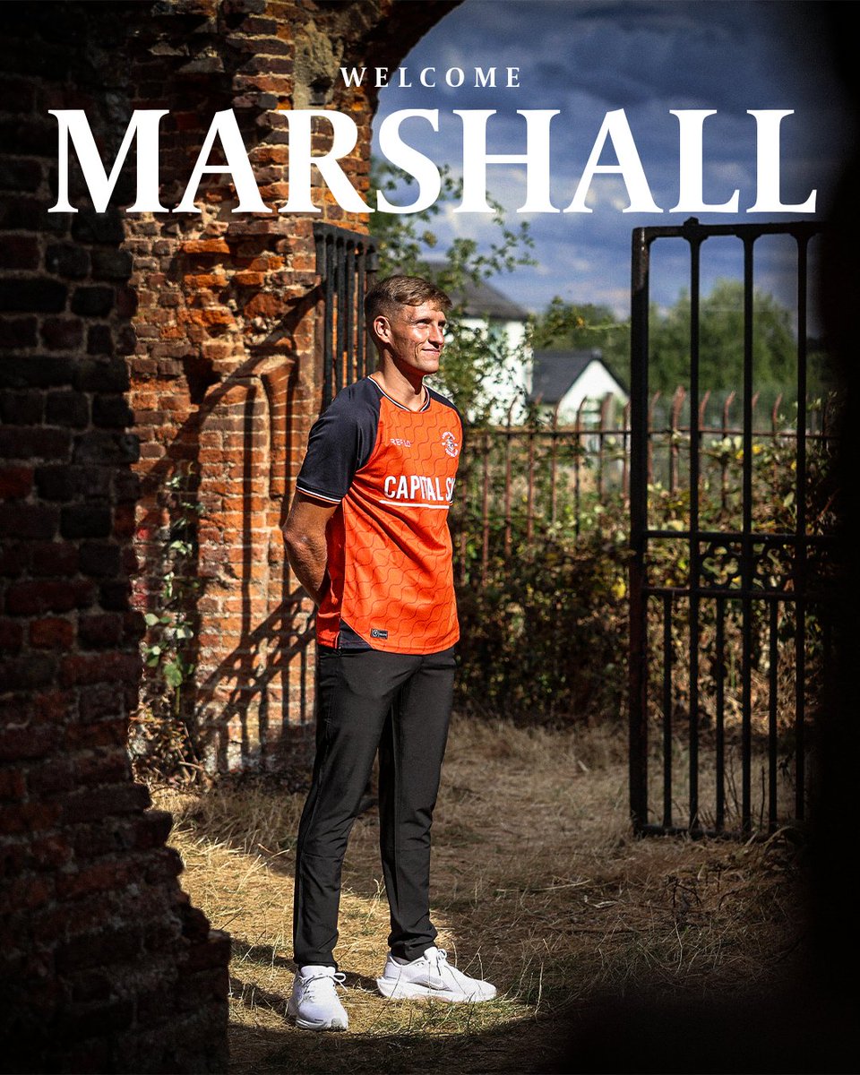 LutonTown's tweet photo. Callum Marshall is a Hatter 👒
