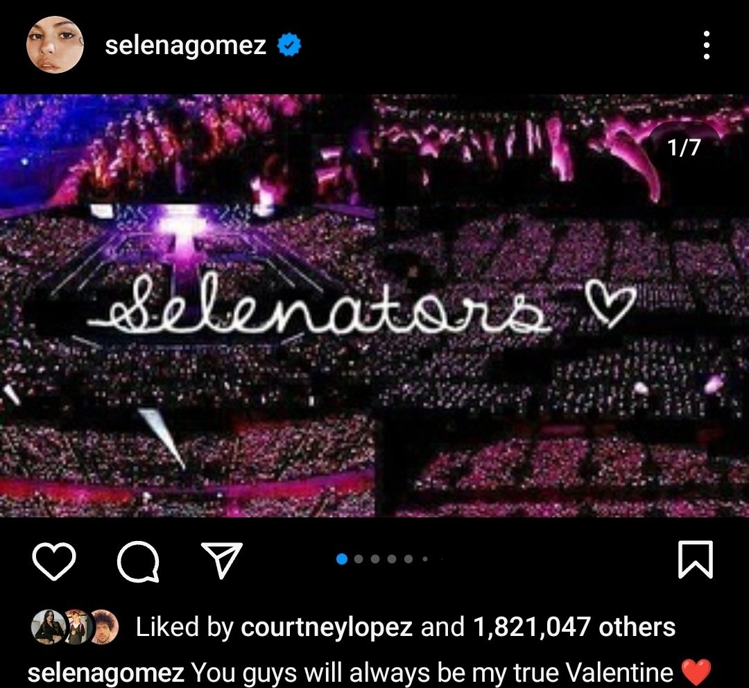 luvshelo's tweet photo. When Selena gomez posted a picture of SNSD stadium pictures to thank her fans instead of hers cus she never sold out stadiums😭 https://t.co/wqnB7ALpRi