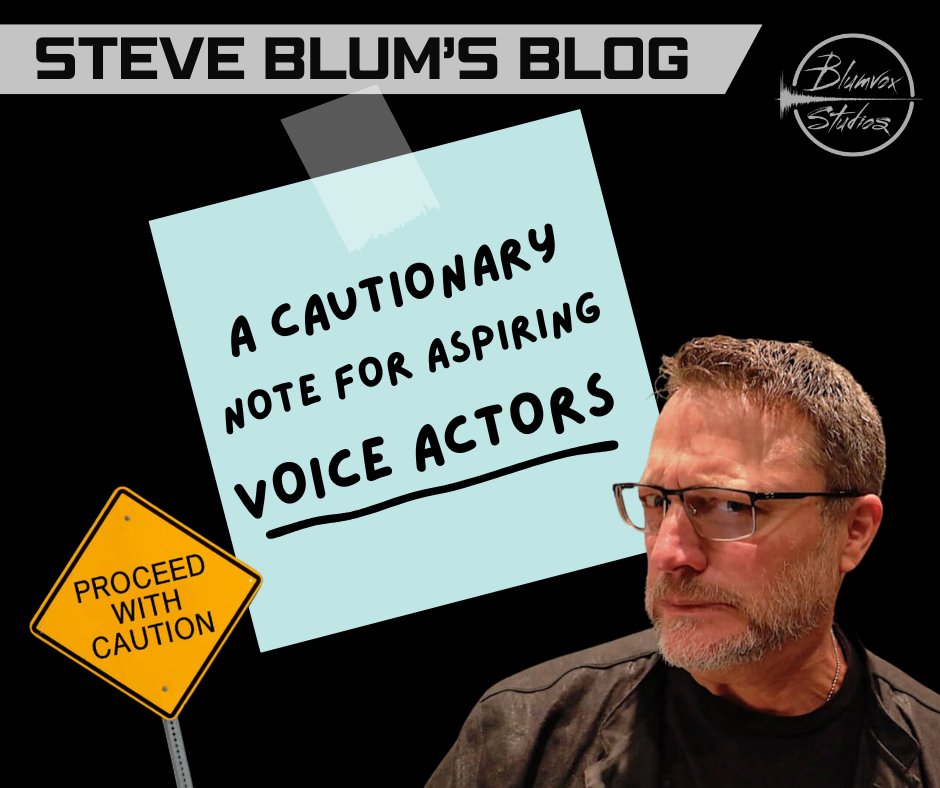 blumvoxstudios's tweet photo. 🚨 Attention Aspiring Voice Actors! 

More voice-over training is available online than ever before, but caution is crucial. Learn to recognize predatory practices! ⚠️

Check out Steve Blum's blog for vital tips! 👇

https://t.co/Zje8x7s9sa

#VoiceOver #VoiceActing #VoiceoverTips https://t.co/sB0mMkHWBd