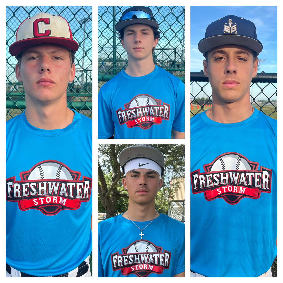 PrspCntSports's tweet photo. Congratulations to the following Freshwater Storm National players for earning All-Tournament Team for their performance at the 17u Perfect Game WWBA FL Invitational this past weekend: Alex Barna, James Kobylanski, Evan Mills &amp; Kaleb Renella. Very well deserved! https://t.co/uGwrEIywo0