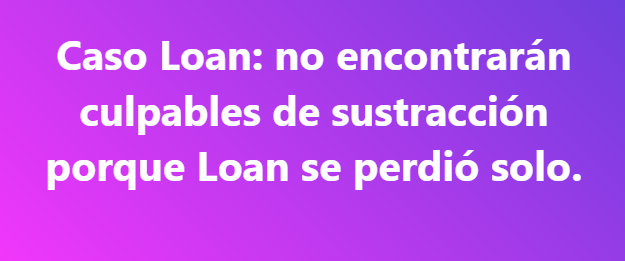 GonzalezJanosch's tweet photo. Caso Loan: no encontrarán culpables de sustracción del menor porque Loan se perdió solo. #Loan #LoanDaniloPeña #Danilo #Peña #CasoLoan https://t.co/68lr0F3e3f
