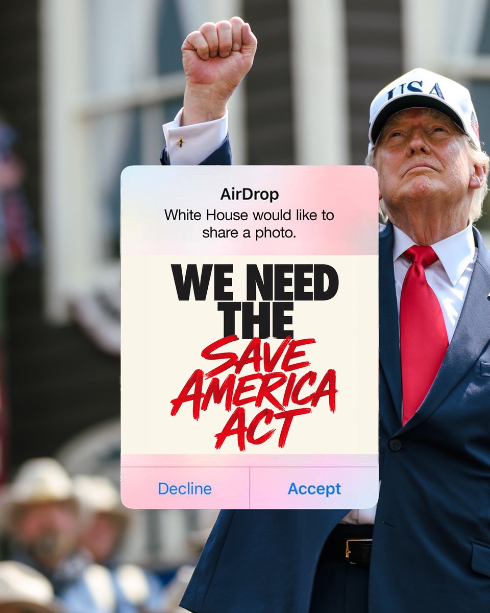 KELSEAAPARK's tweet photo. @MAGAVoice It is FINALLY DONE! (Almost).  It is taking forever! Think of the time we lost.  Now Lets Get the Save America Act passed! https://t.co/zyIlgg6U7p