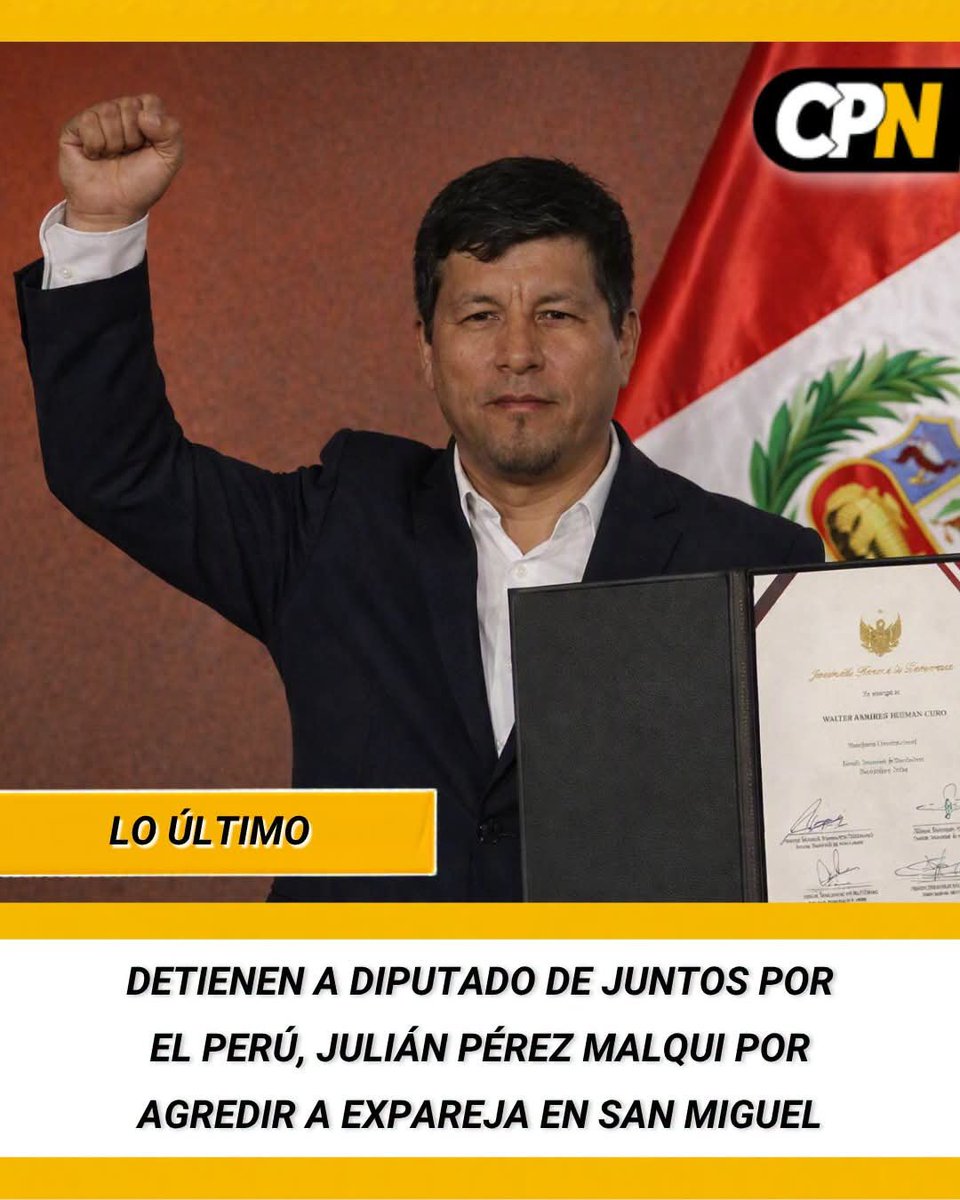 solopasaenperu's tweet photo. Tan rápido tenemos a nuestro primer detenido de esta legislación. https://t.co/ln4xb75ROb