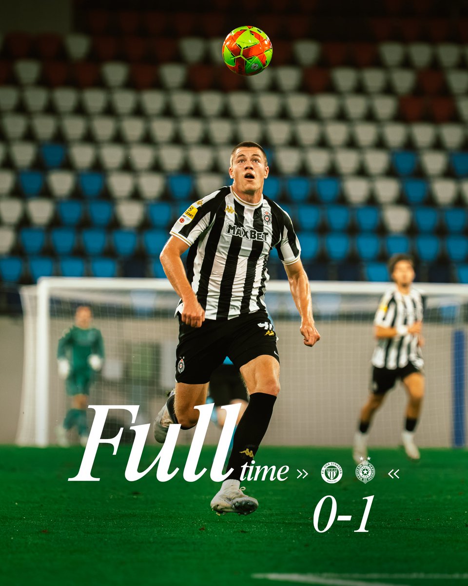 FKPartizanBG's tweet photo. Crno-beli pobedom osigurali prolaz dalje! 💪

#FKP | #MeniJeVredan 🖤🤍 https://t.co/331nXgZBWy
