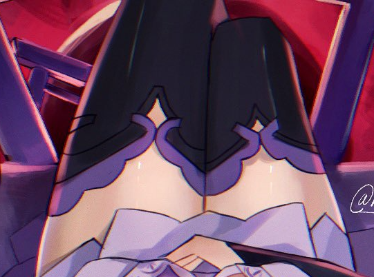 TornToEternity's tweet photo. The Shogun would like to invite anybody interested to rest their head upon her lap. https://t.co/8fNAlMQeME