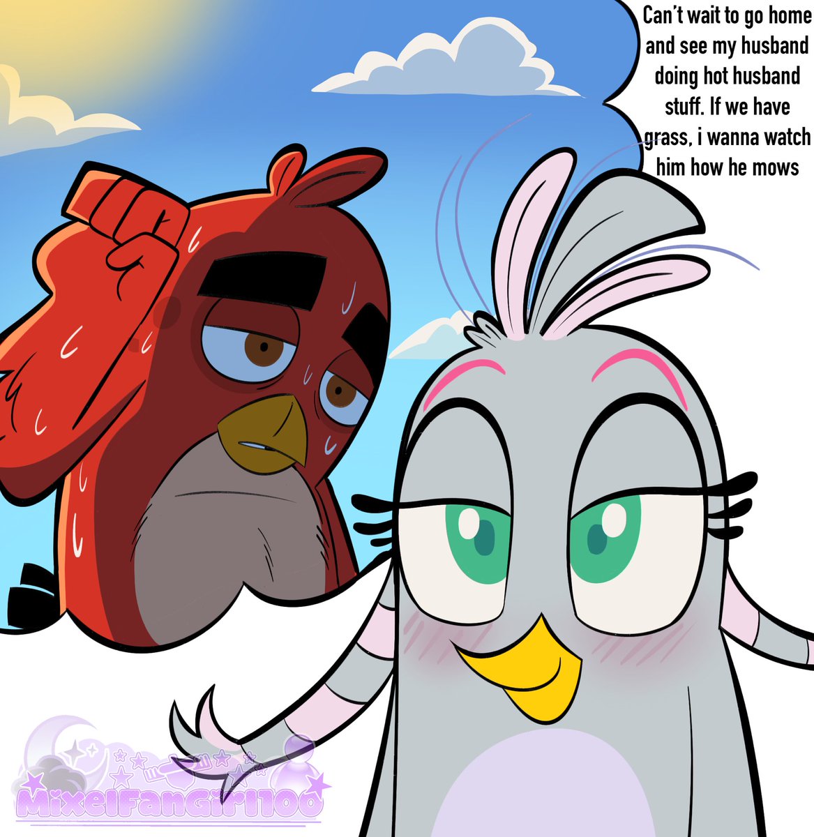 Mixelbackup100's tweet photo. Silver wants her man sb

#theangrybirdsmovie #angrybirds #redilver #fanart https://t.co/1v9dh5ZVWB