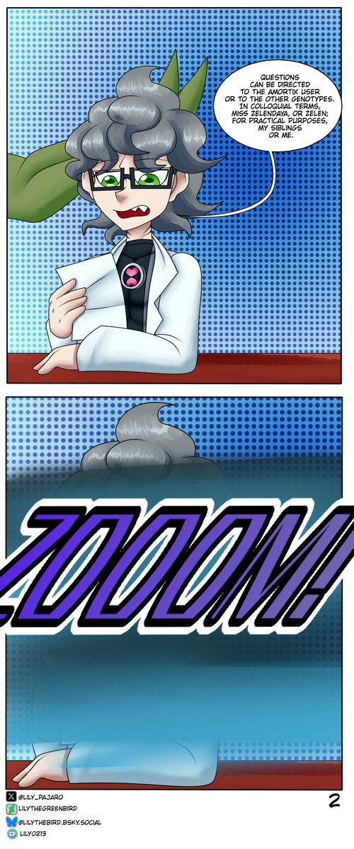 lily_pajaro's tweet photo. The #Chaquetrix concept is by @TrixTheAlien.
I’d like to thank my more than 1,600 followers—thank you so much for following me and supporting this project—and that’s why I want to start a new Q&A section.
#Amortrix #zelen #ben10 #graymatter #stinkfly #xlr8 #funny #comicfunny #funny
