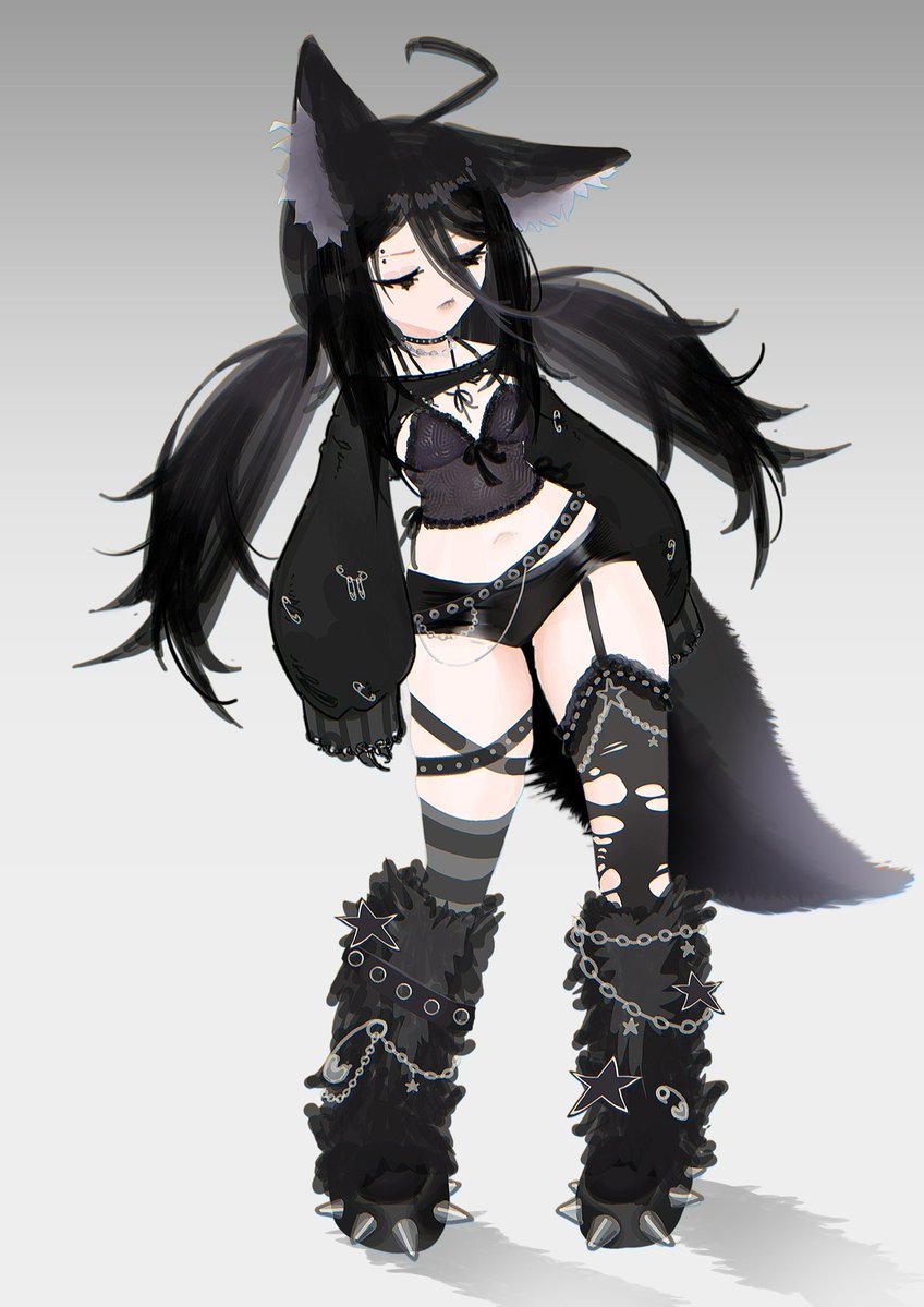 DozyRuu's tweet photo. Wolf gorl vtuber model for sale .ᐟ 
~ Emotes 
~ Artworks 
~ 3d Model 
~ Merch artwork 

Worth $700 .ᐟ obo or Art trade.ᐟ 🩶🙌🏻

This ref →  displayed can be redone to have your user etc .ᐟ Pls lmk if you’re interested thank you. https://t.co/WBxqBkaEtt